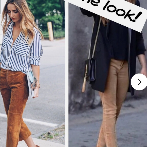 💕HOST PICK💕 NWOT Rag & Bone Loden Stretch Suede Skinny Jeans - Picture 2 of 13